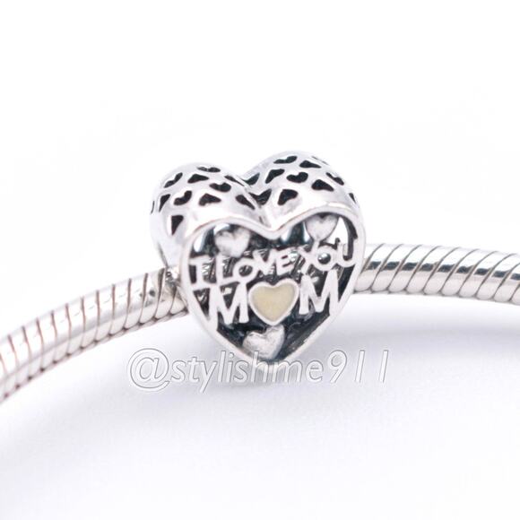 Authentic PANDORA Love for Mother Charm - 792067EN23 - Picture 4 of 10